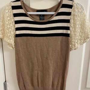 Anthropologie sweater blouse